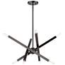 2_8 Light Black Chrome Chandelier