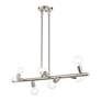 6_8 Light Brushed Nickel Large Chandelier more views