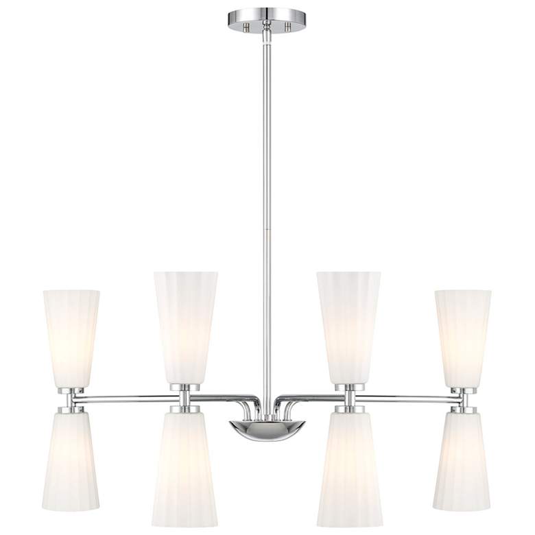 Image 1 8-Light Chandelier in Chrome