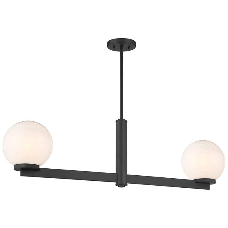 Image 3 8-Light Chandelier in Matte Black more views