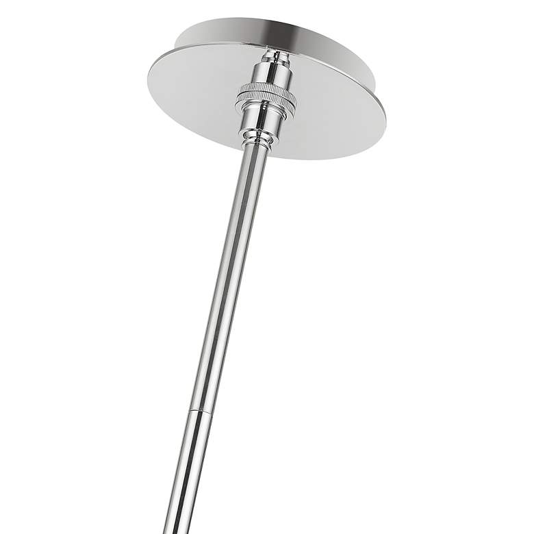 Image 7 8 Light Polished Chrome Large Pendant Chandelier more views