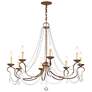 4_8 Light Venetian Golden Bronze Chandelier more views