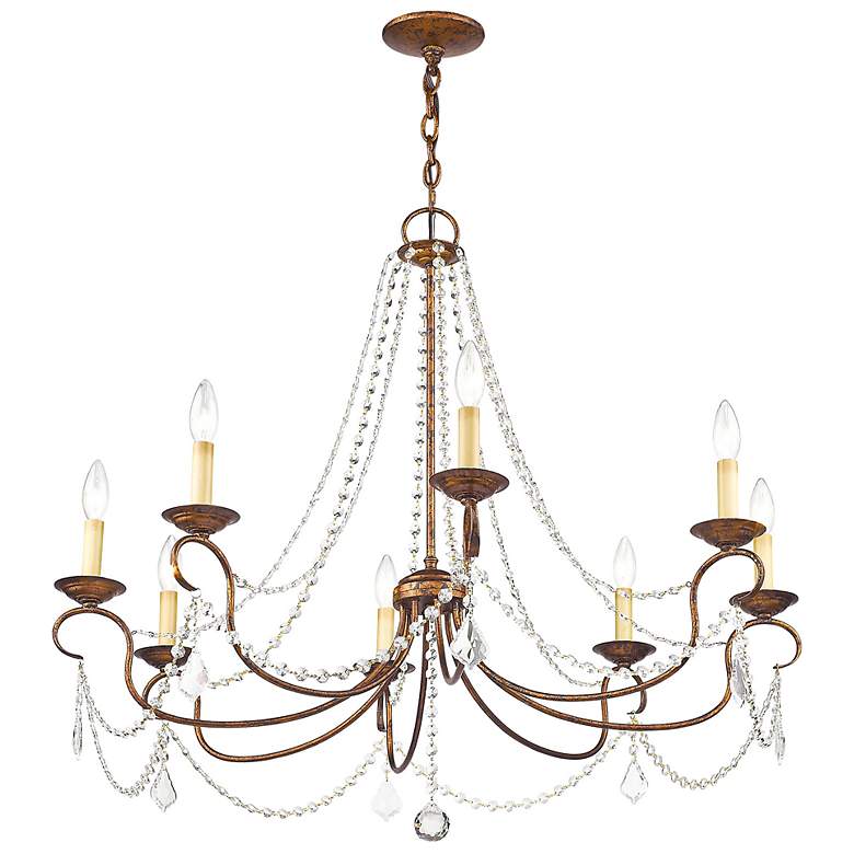 Image 5 8 Light Venetian Golden Bronze Chandelier more views