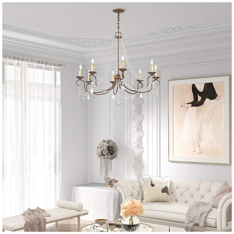 Image 6 8 Light Venetian Golden Bronze Chandelier more views