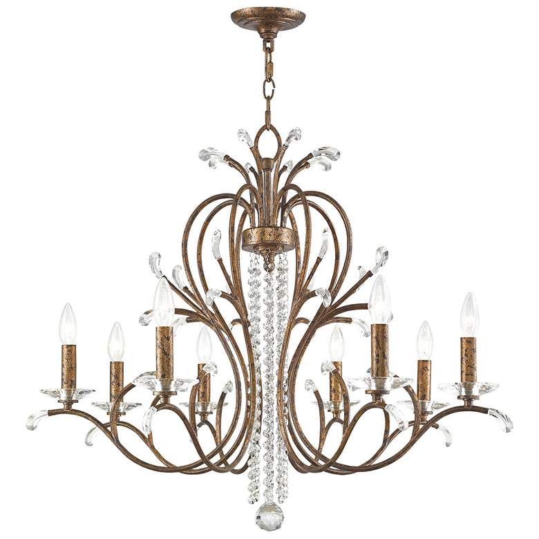 Image 1 8 Light Venetian Golden Bronze Chandelier