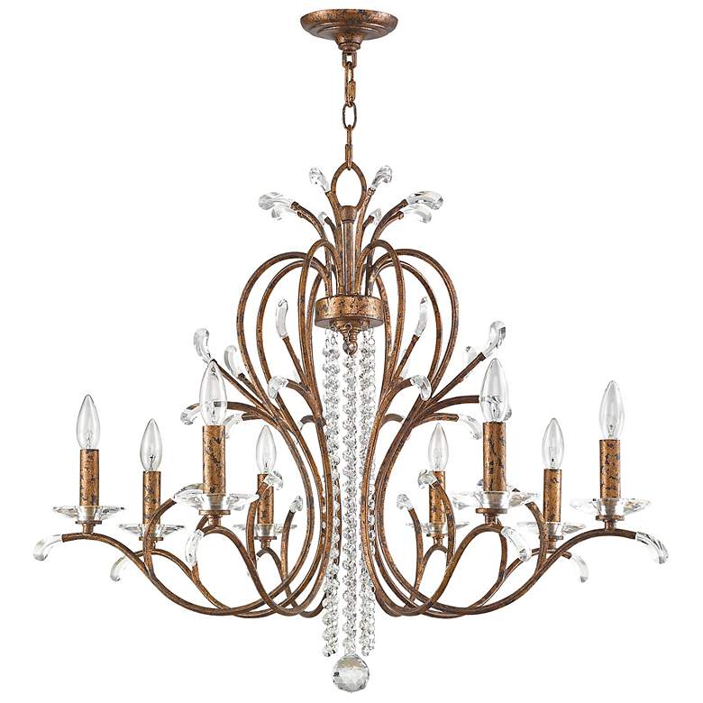 Image 3 8 Light Venetian Golden Bronze Chandelier more views