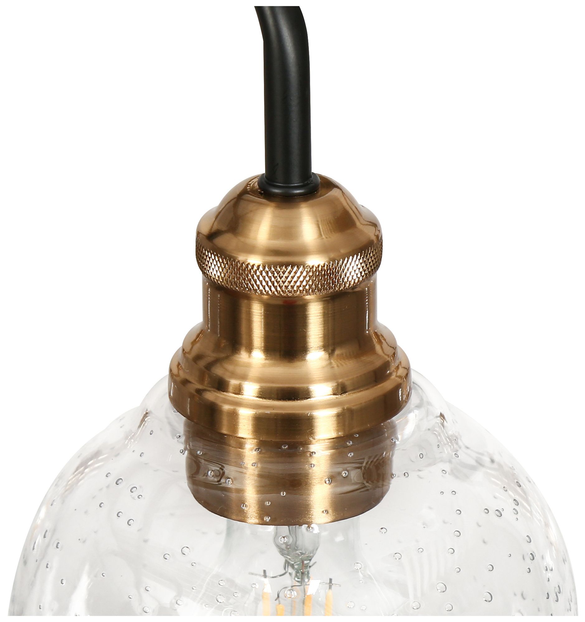 Image 2 8-Lights 40.2"W Linear Plated Brass Chandeliers more views