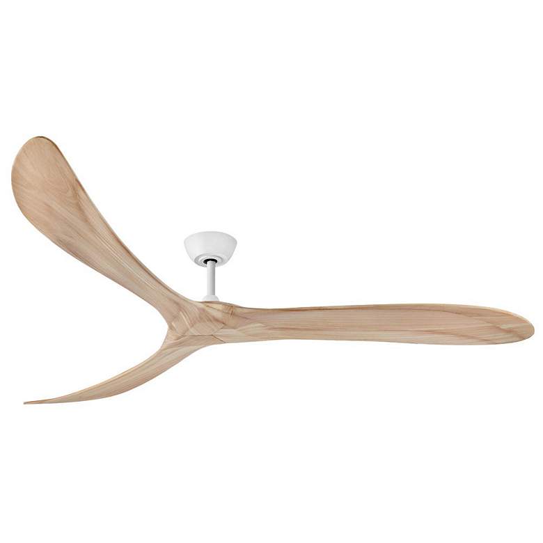 Image 1 80" Hinkley Swell 3-Blade Modern Damp Rated Smart Ceiling Fan