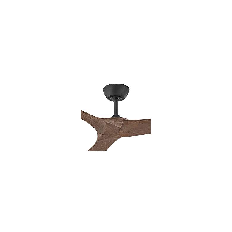 Image 2 80" Hinkley Swell Matte Black Damp Rated Smart Ceiling Fan with Remote more views