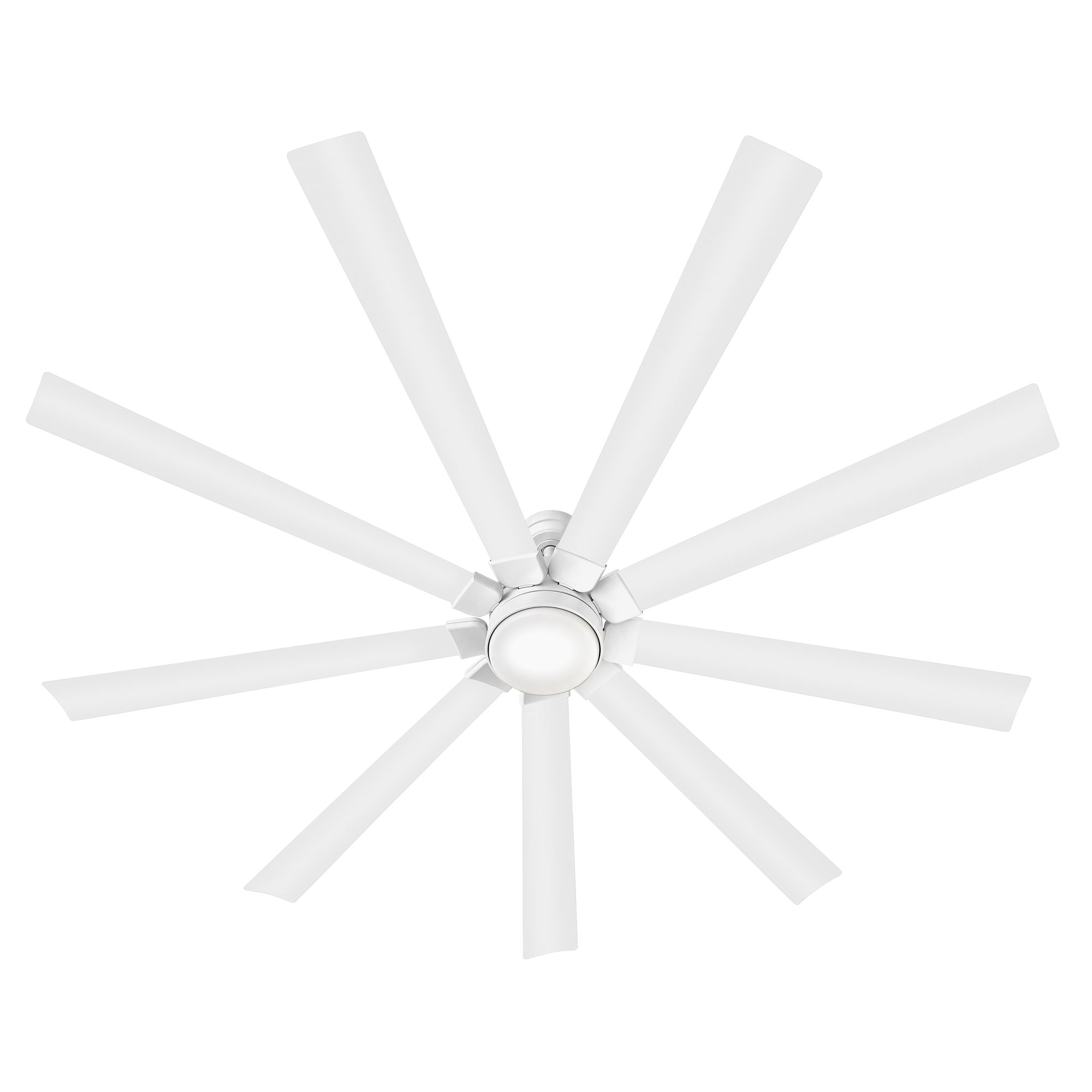 Image 3 80" Hinkley Turbine Chalk White LED Smart Ceiling Fan more views