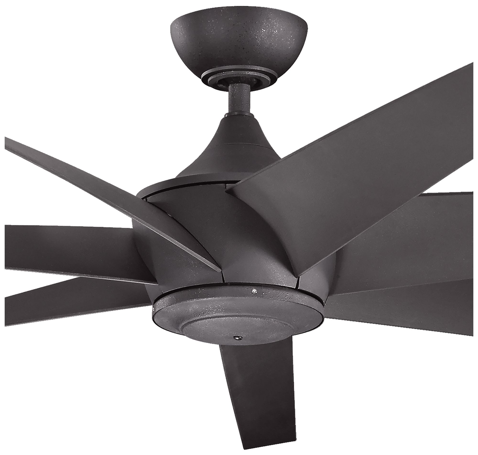 80" Kichler Lehr Distressed Black Ceiling Fan