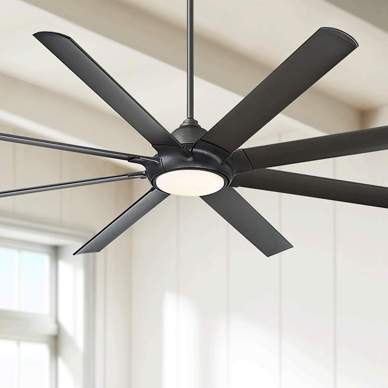 Image 1 80 inch Modern Forms Hydra Bronze LED Wet Ceiling Fan