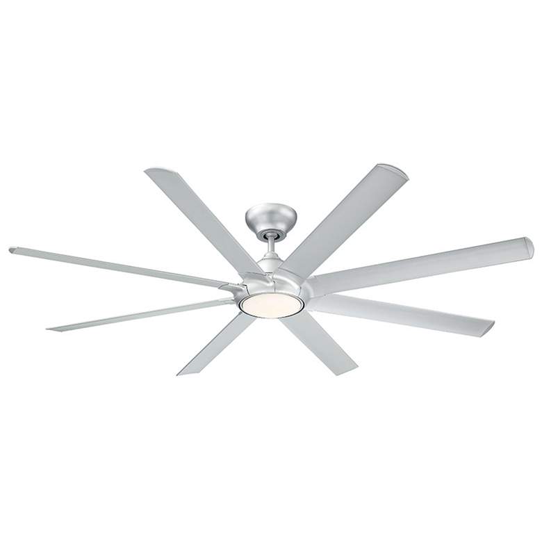 Image 1 80" Modern Forms Hydra Titanium 3500K LED Smart Ceiling Fan