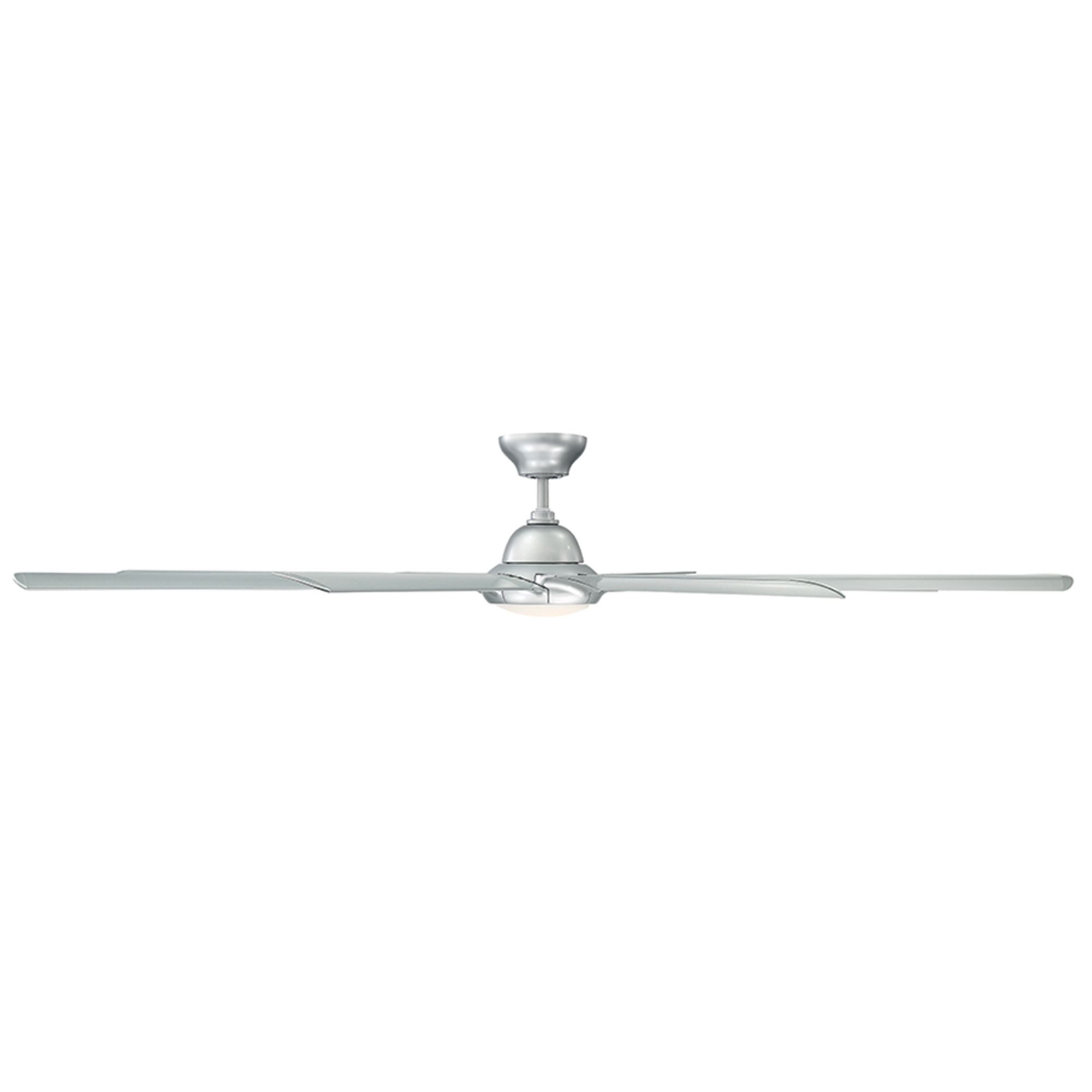 Image 4 80" Modern Forms Hydra Titanium LED Smart Indoor/Outdoor Ceiling Fan more views
