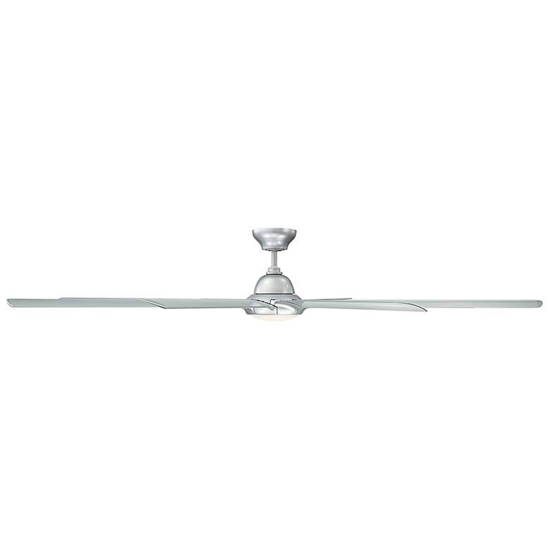 Image 5 80" Modern Forms Hydra Titanium Silver LED Smart Ceiling Fan more views