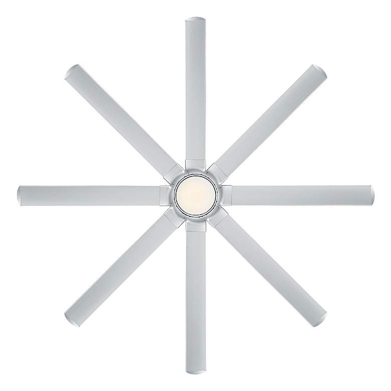 Image 6 80" Modern Forms Hydra Titanium Silver LED Smart Ceiling Fan more views