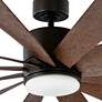 80" Modern Forms Windflower Bronze LED Wet Rated Smart Ceiling Fan