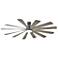 80" Modern Forms Windflower Graphite LED Smart Ceiling Fan