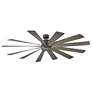 3_80" Modern Forms Windflower Graphite LED Smart Ceiling Fan more views