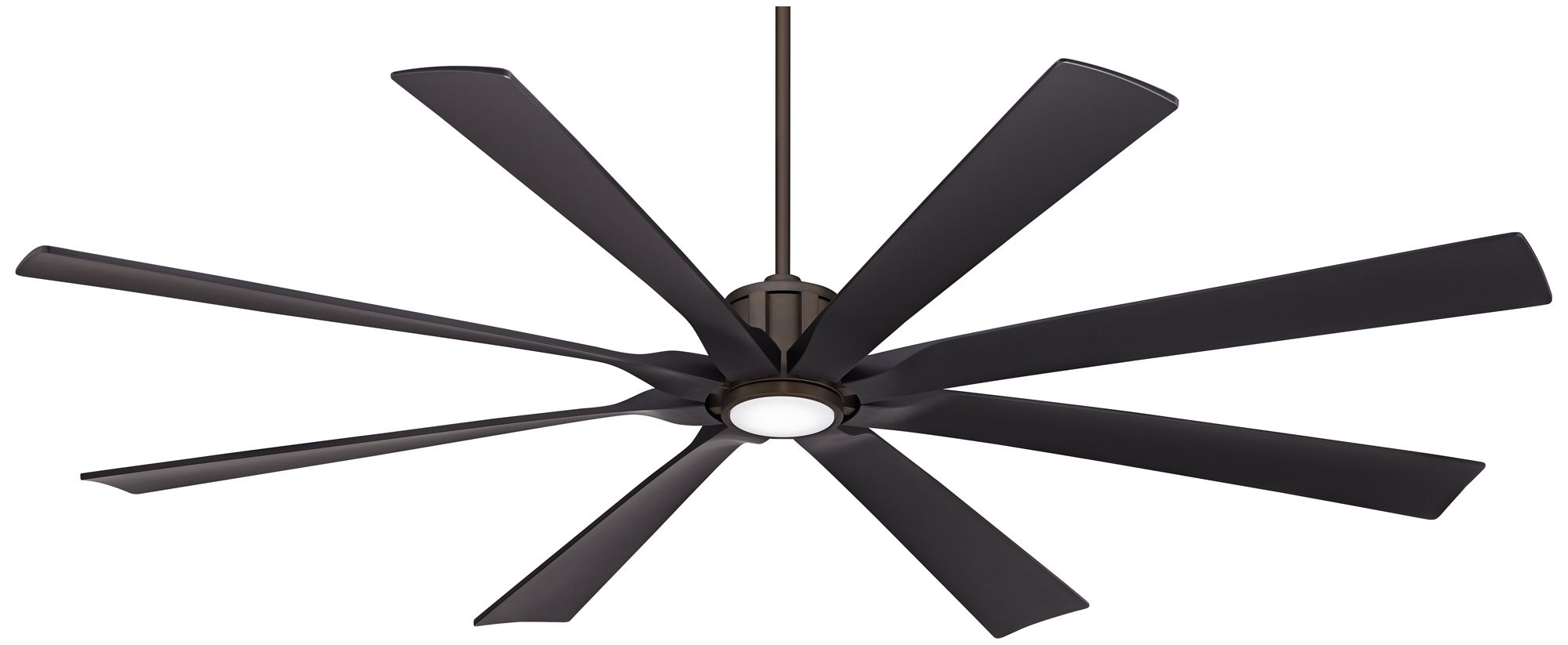Image 7 80" Possini Euro Defender Bronze Black LED Damp Rated Fan with Remote more views