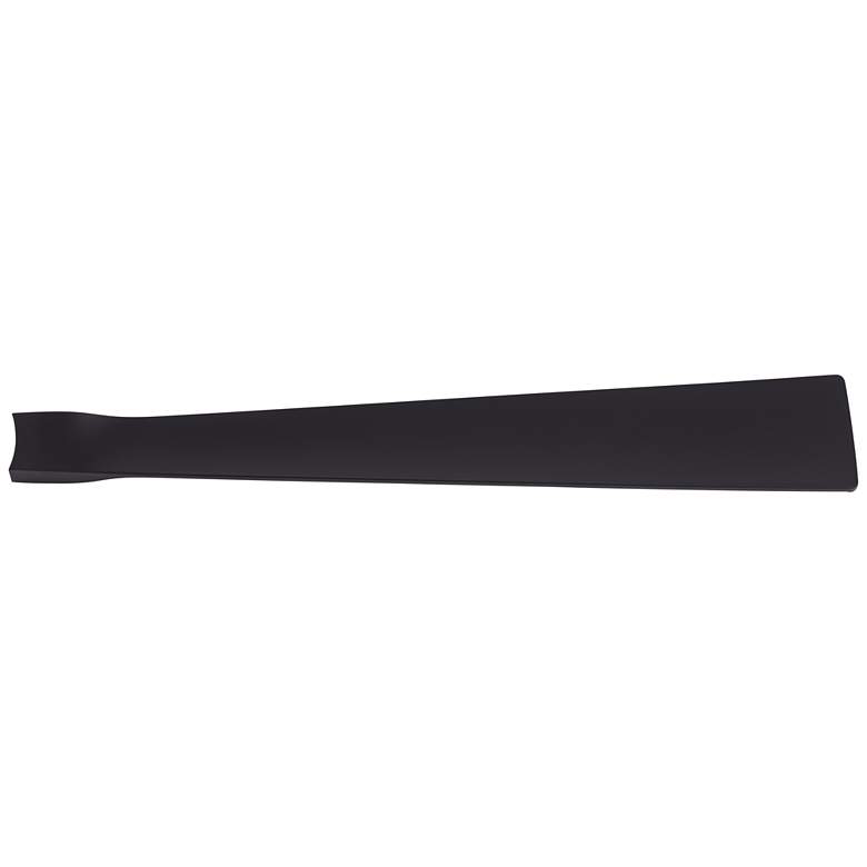 Image 4 80" Possini Euro Defender Matte Black LED Damp Rated Fan with Remote more views