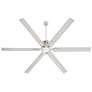 2_80" Quorum Zeus Satin Nickel and Silver Smart Ceiling Fan more views