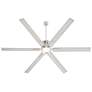 3_80" Quorum Zeus Satin Nickel and Silver Smart Ceiling Fan more views