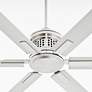 4_80" Quorum Zeus Satin Nickel and Silver Smart Ceiling Fan more views