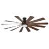 80" Modern Forms Windflower Bronze 2700K LED Smart Ceiling Fan