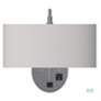 80W42 - Double Headboard Sconce with Outlet
