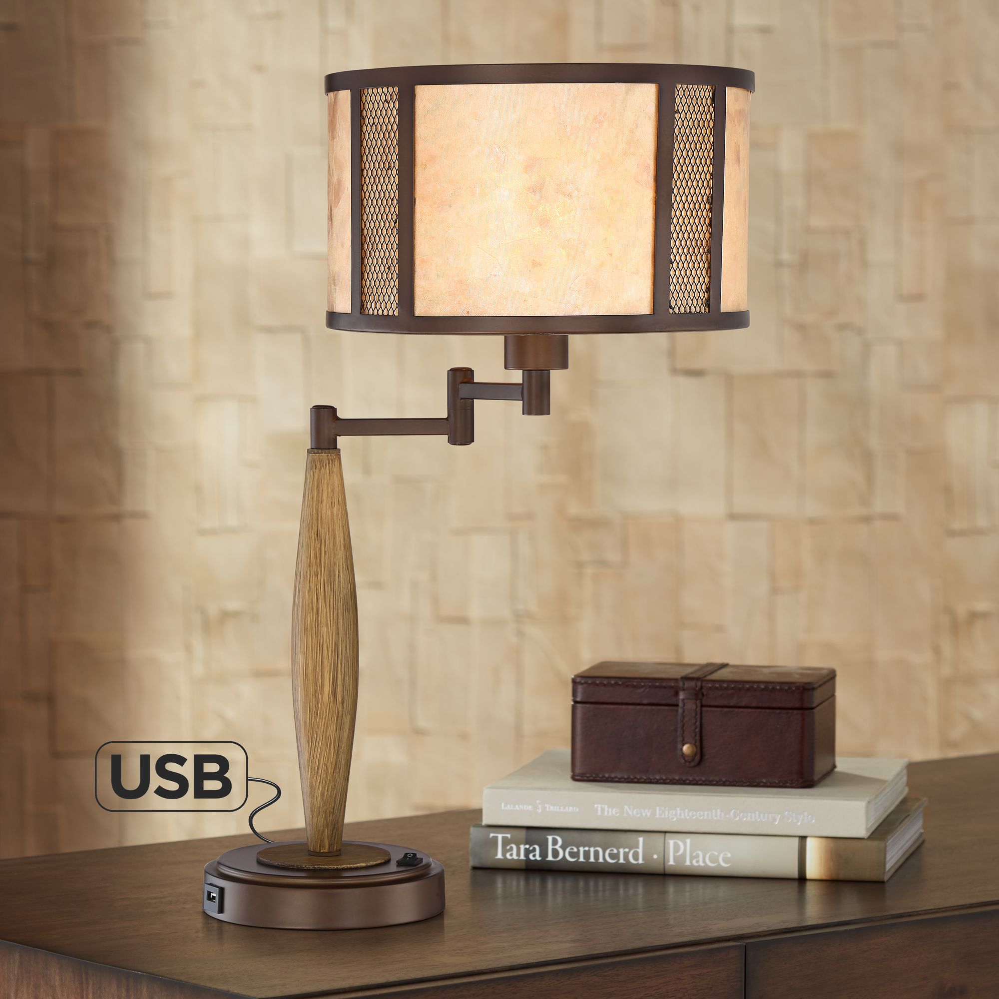 swing arm table lamps for bedroom