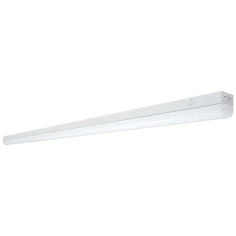 Image 1 82 Watt 8 Foot LED Linear Strip Light CCT Selectable 120-347 Volt White