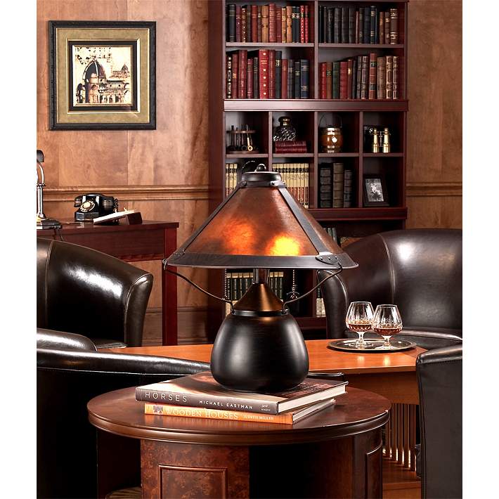 Library Desk LampMica Lamp Company