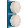 82E81- Turquoise Blue ADA Wall Sconce