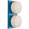 82E81- Turquoise Blue ADA Wall Sconce