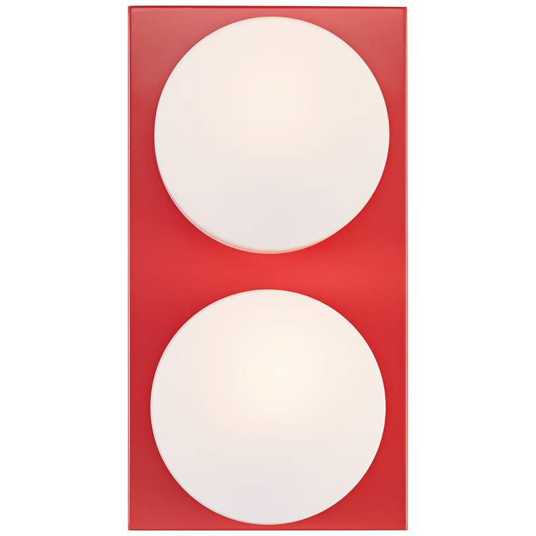 Image 2 82E82 - Red ADA Wall Sconce more views