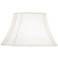 83302 - Off-White Shantung Rectangular Bell Lamp Shade