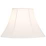 83381 - Off-White Shantung Round Bell Lamp Shade