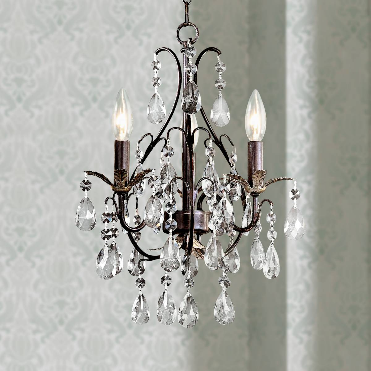 Mini Chandeliers Luxe Looks For The Bedroom Bathrooms Closet And More Lamps Plus