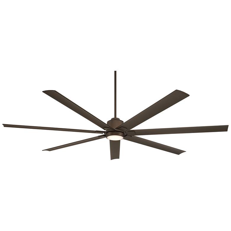 Image 2 84" Casa Vieja Airbender Emperial Bronze LED Ceiling Fan with Remote