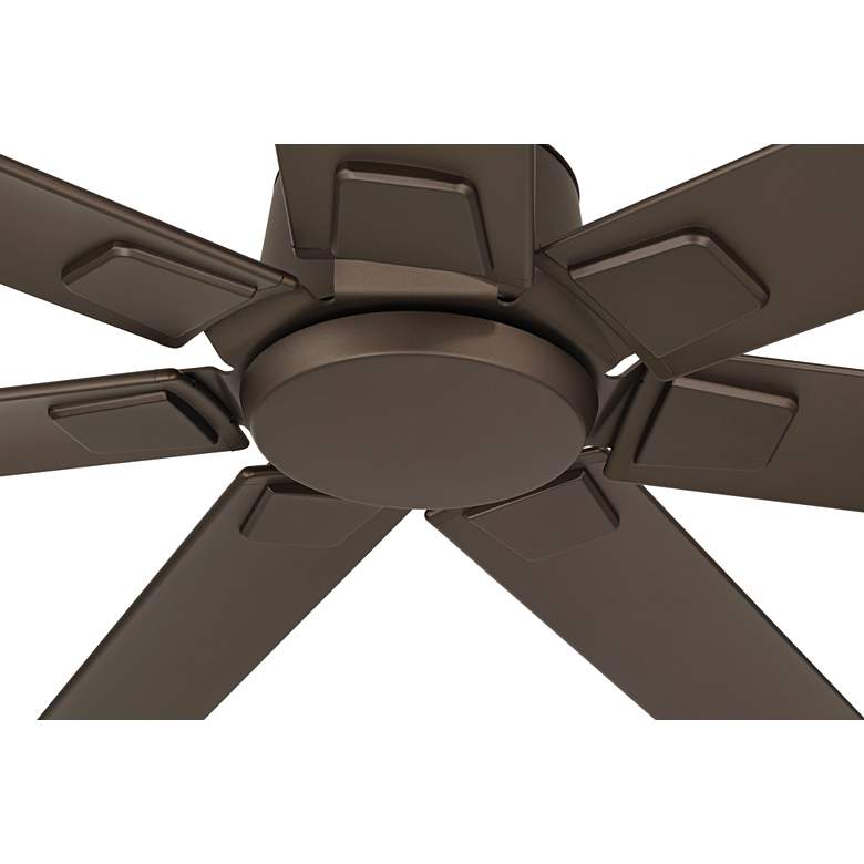 Image 4 84" Casa Vieja Airbender Emperial Bronze LED Ceiling Fan with Remote more views