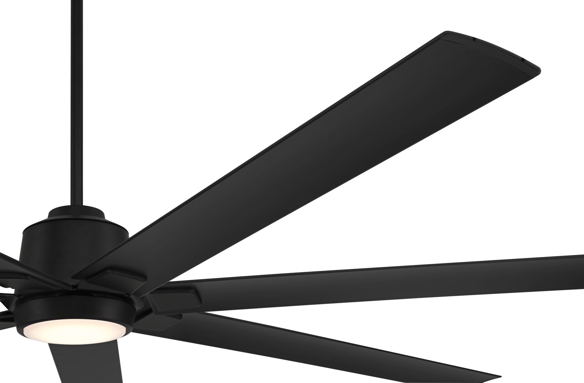 Image 5 84" Casa Vieja Airbender Ultra Airflow Matte Black LED Ceiling Fan more views