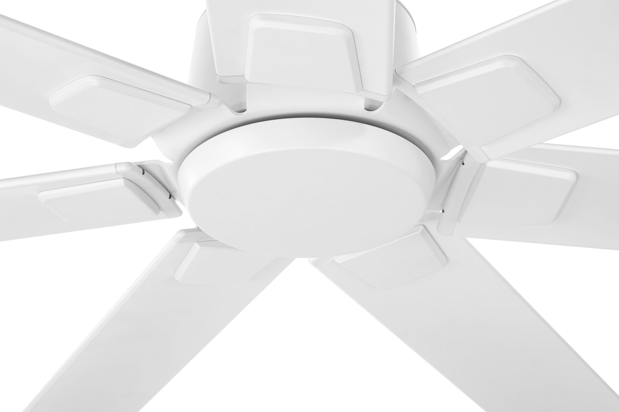 Image 4 84" Casa Vieja Airbender Ultra Airflow Matte White LED Ceiling Fan more views