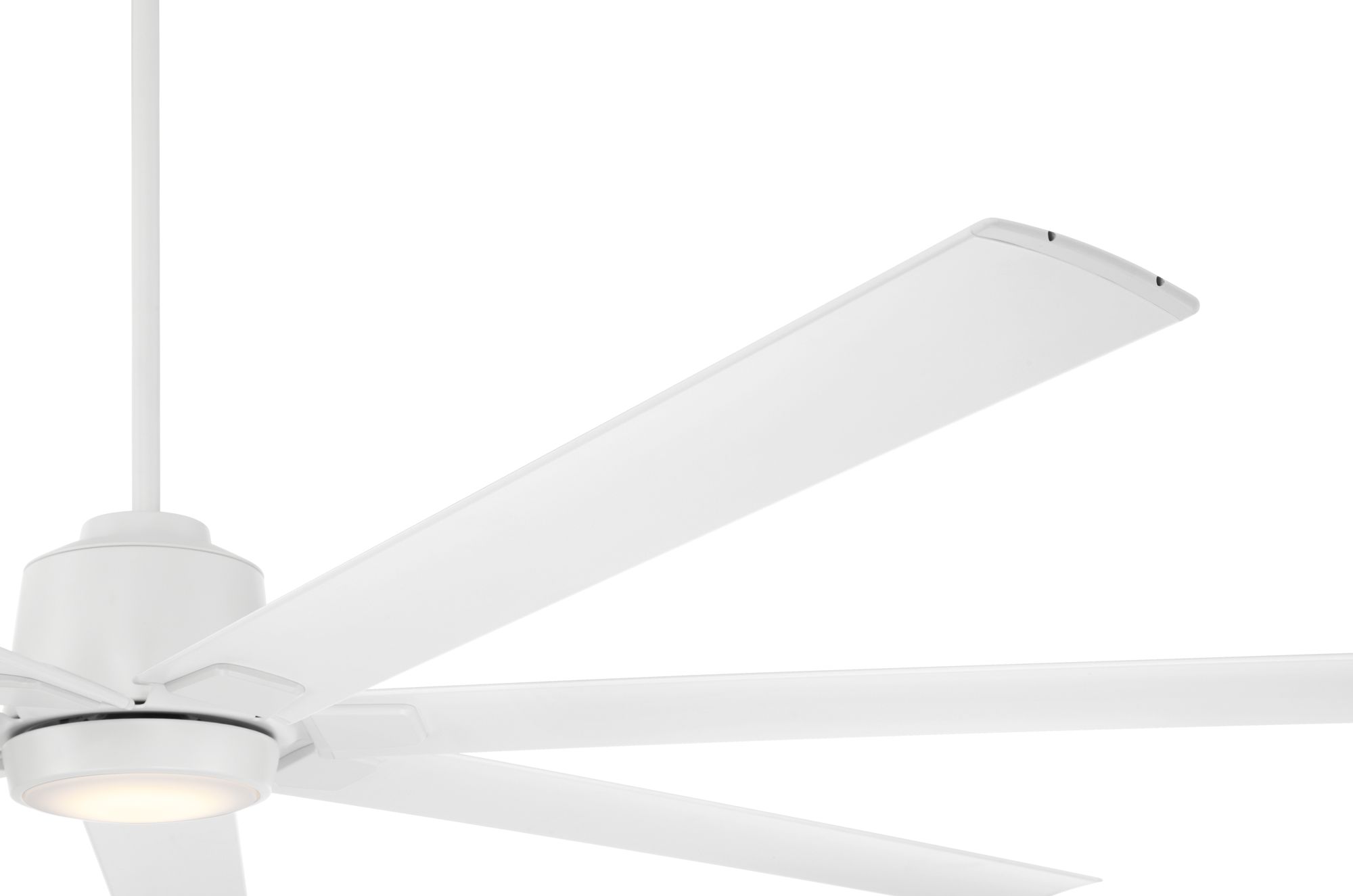 Image 5 84" Casa Vieja Airbender Ultra Airflow Matte White LED Ceiling Fan more views