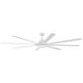 84" Craftmade Rush White LED Wet Rated Smart Large Ceiling Fan