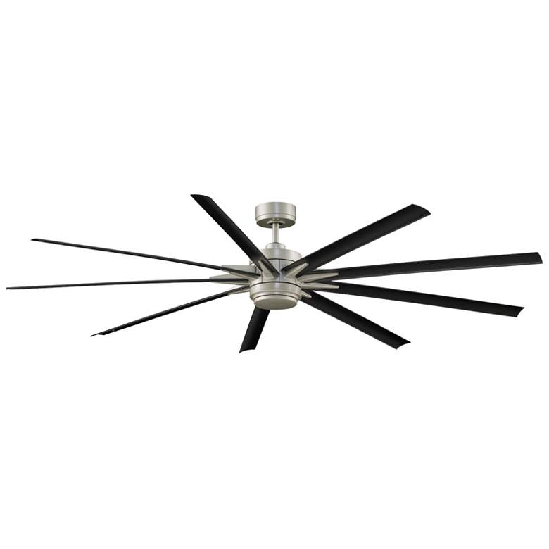 Image 4 84" Fanimation Odyn CCT LED Wet Rated Brushed Nickel Smart Ceiling Fan more views