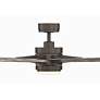 7_84" Fanimation Odyn Greige CCT LED Wet Large Smart Ceiling Fan more views