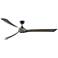 84" Fanimation Wrap Matte Greige Damp Smart Ceiling Fan