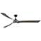 84" Fanimation Wrap Matte Greige LED Damp Smart Ceiling Fan