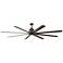 84" Kichler Breda Satin Bronze Large Outdoor Ceiling Fan with Remote